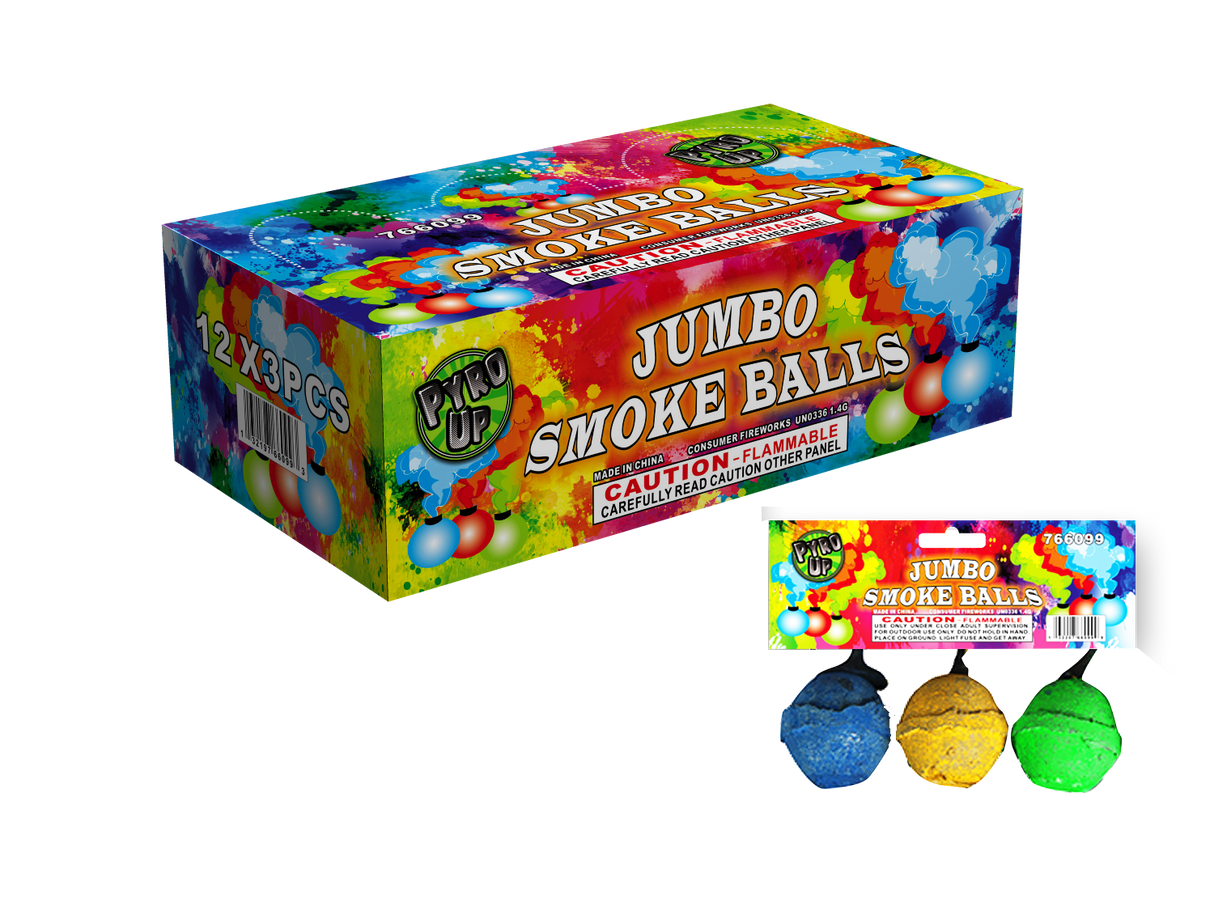 Jumbo Smoke Balls (1.5" ball)