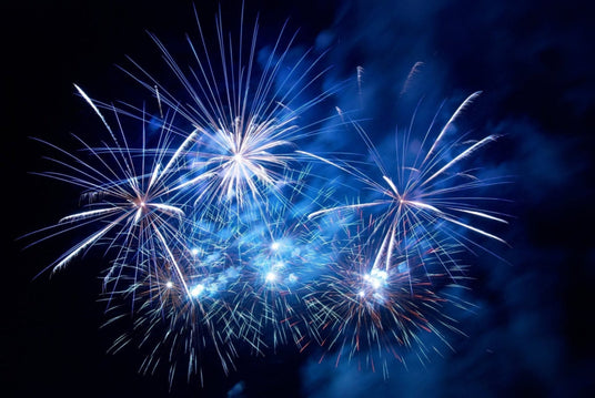 Colorful fireworks exploding in the night sky, wholesale