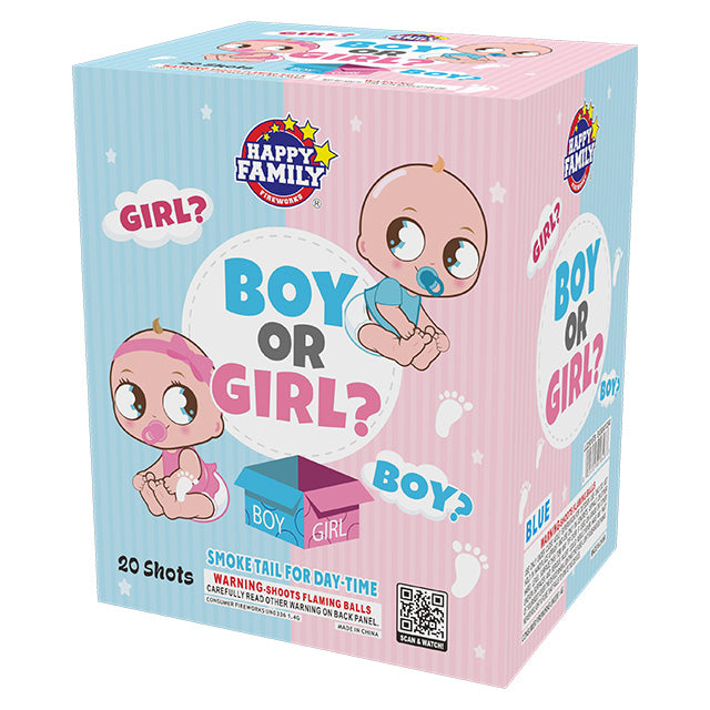 Boy or Girl? (Pink) - 20 Shot