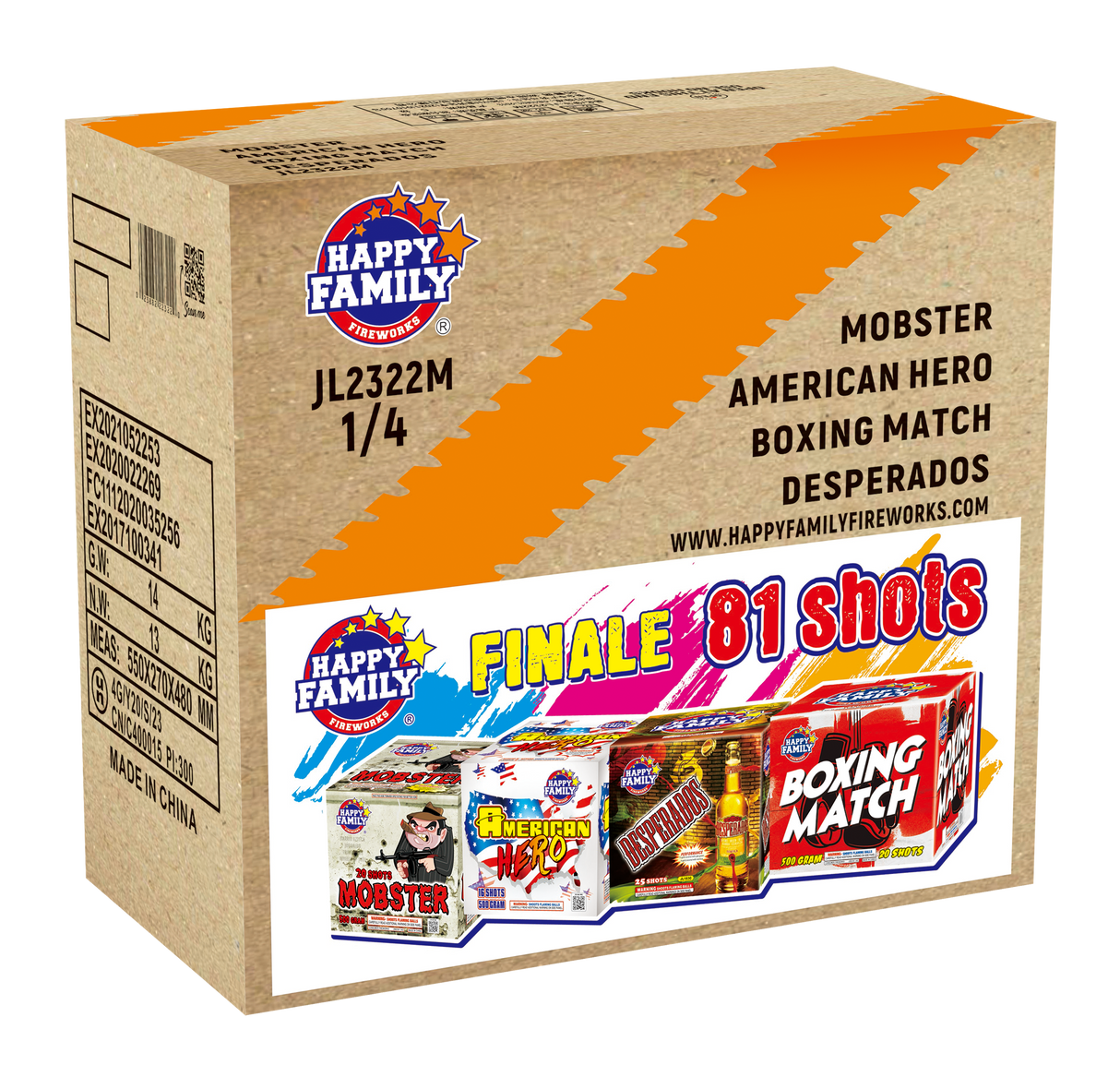 Finale 81 Shot Mix Case (1/4)