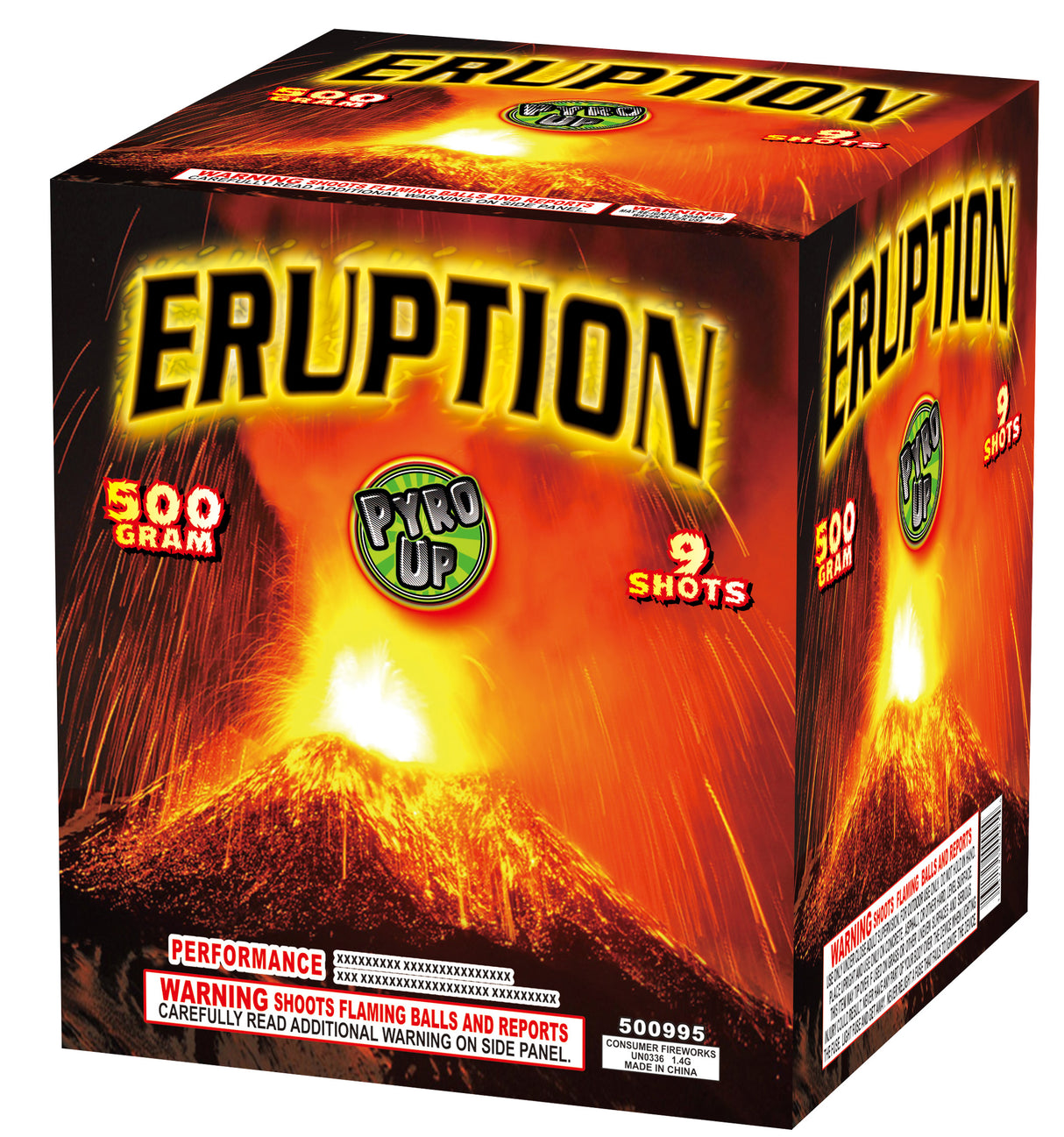 Eruption - 9 shots