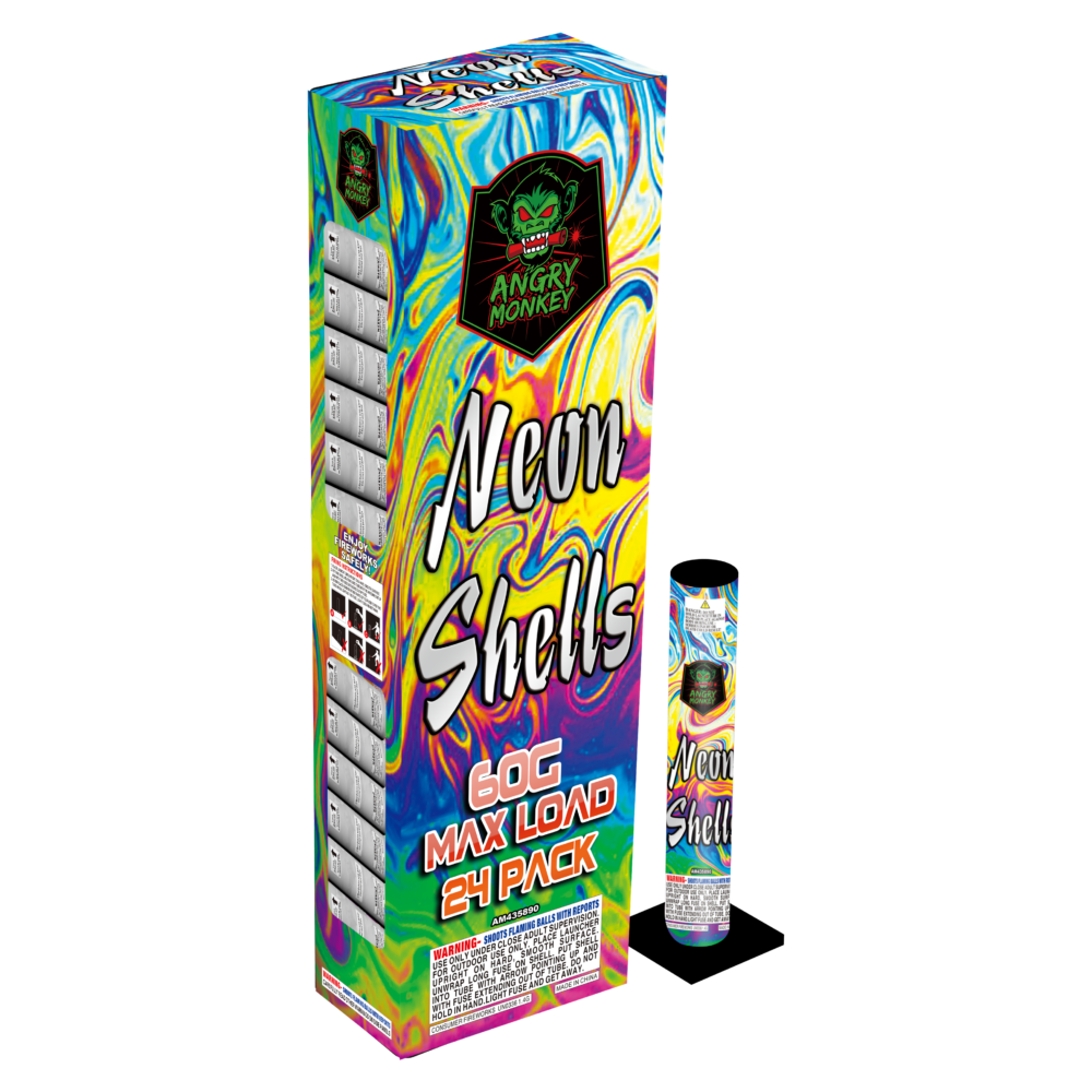 Neon Shells (Angry Monkey) – PJF Wholesale
