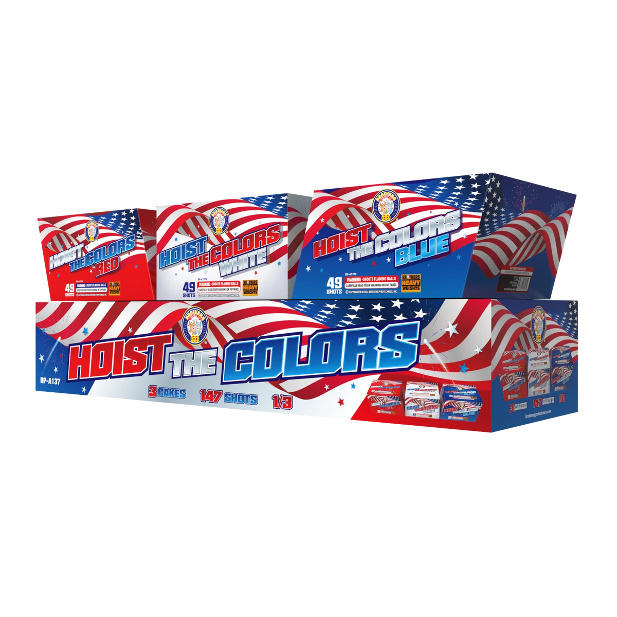 Hoist The Colors - 147 Shot Finale – PJF Wholesale
