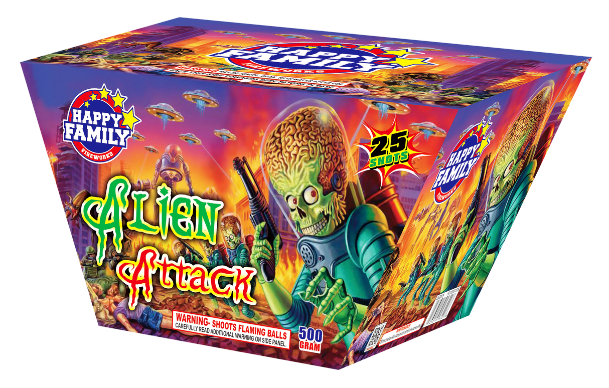 Alien Attack - 25 shots