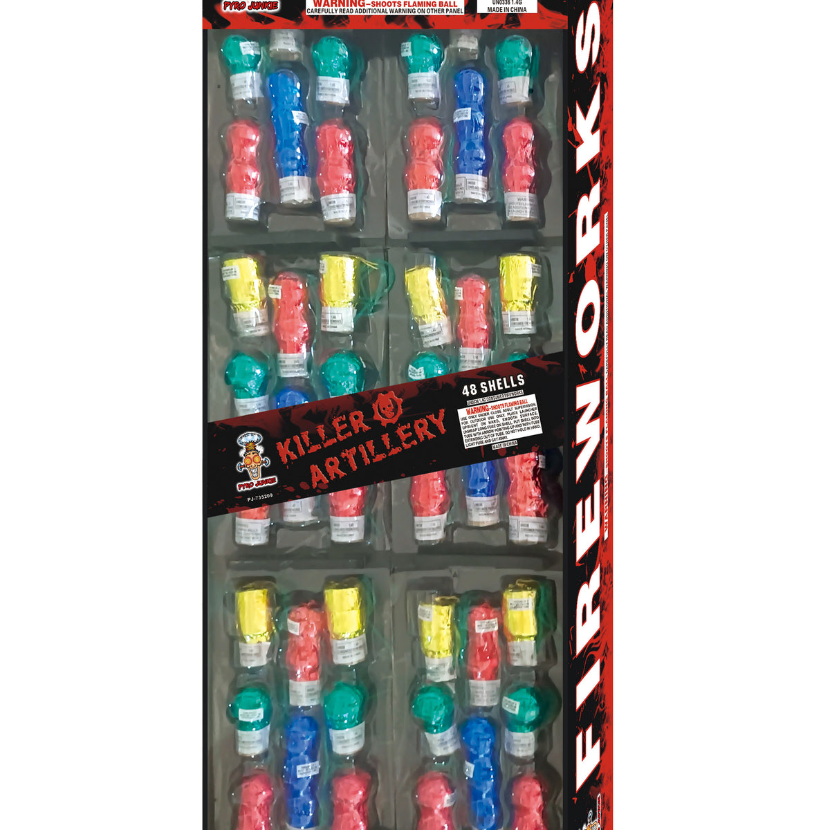 Killer Artillery (48 Shells 72 Breaks) – PJF Wholesale