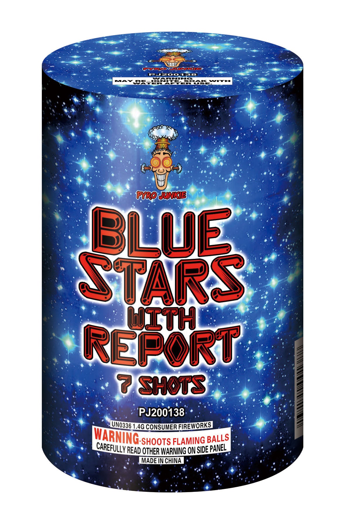 Blue Star with Report - 7 shots