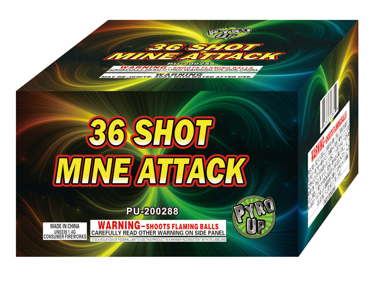 36 Shot Mine Attack - 36 Shots