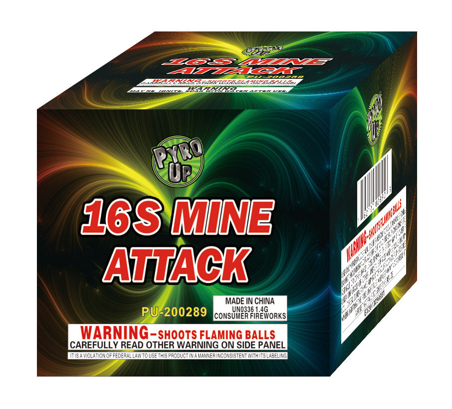 16 Shot Mine Attack - 16 Shots