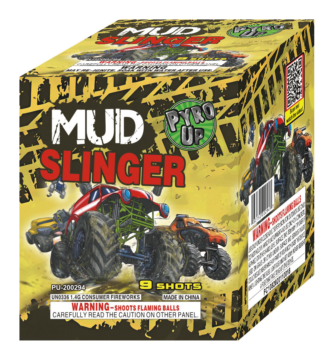 Mud Slinger - 9 Shots