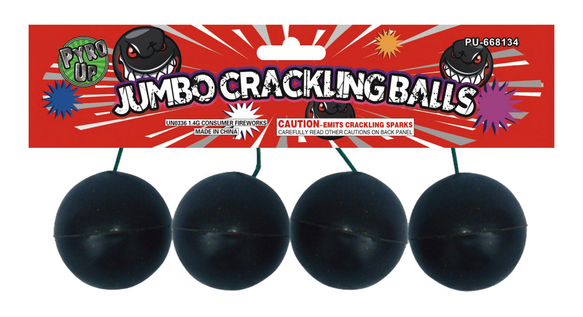 Jumbo Crackling Balls