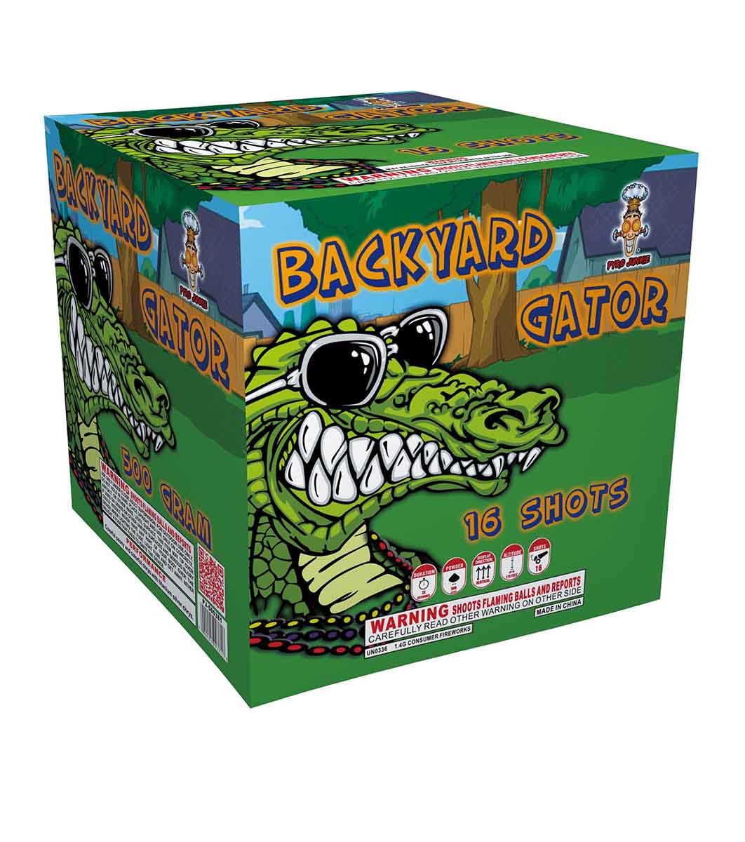 Backyard Gator - 16 shots