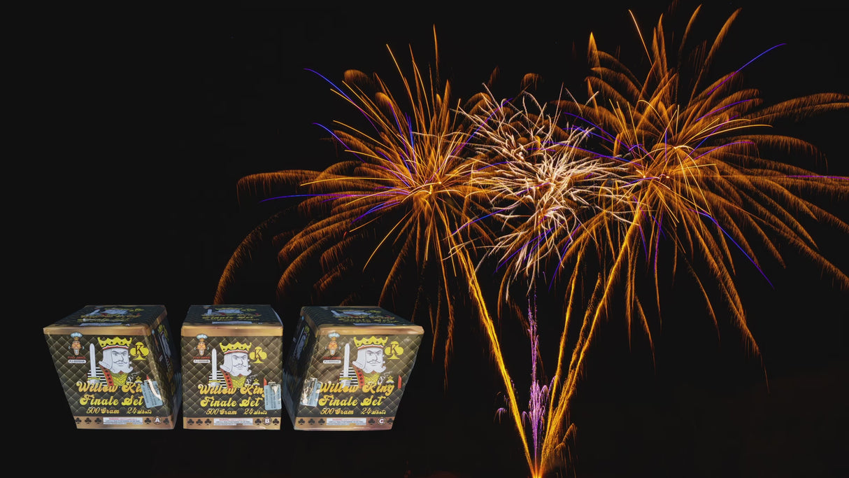 Willow King Finale Set 72 shots 1500 Grams