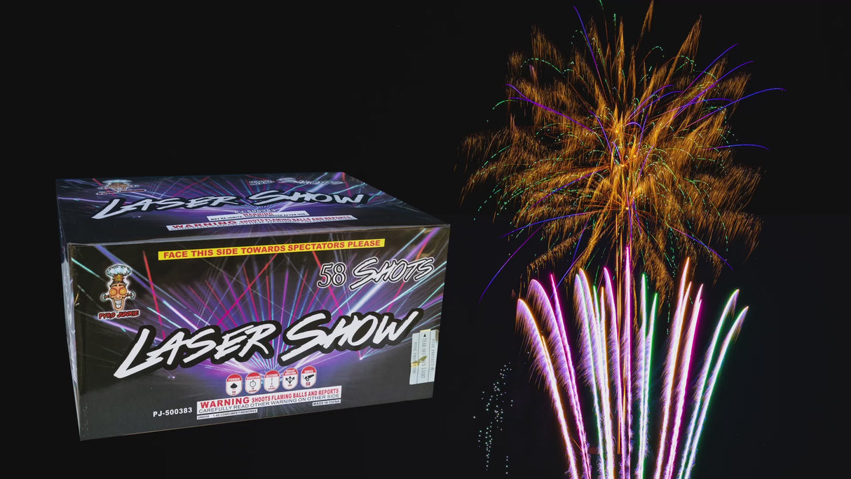 Laser Show - 58 shots