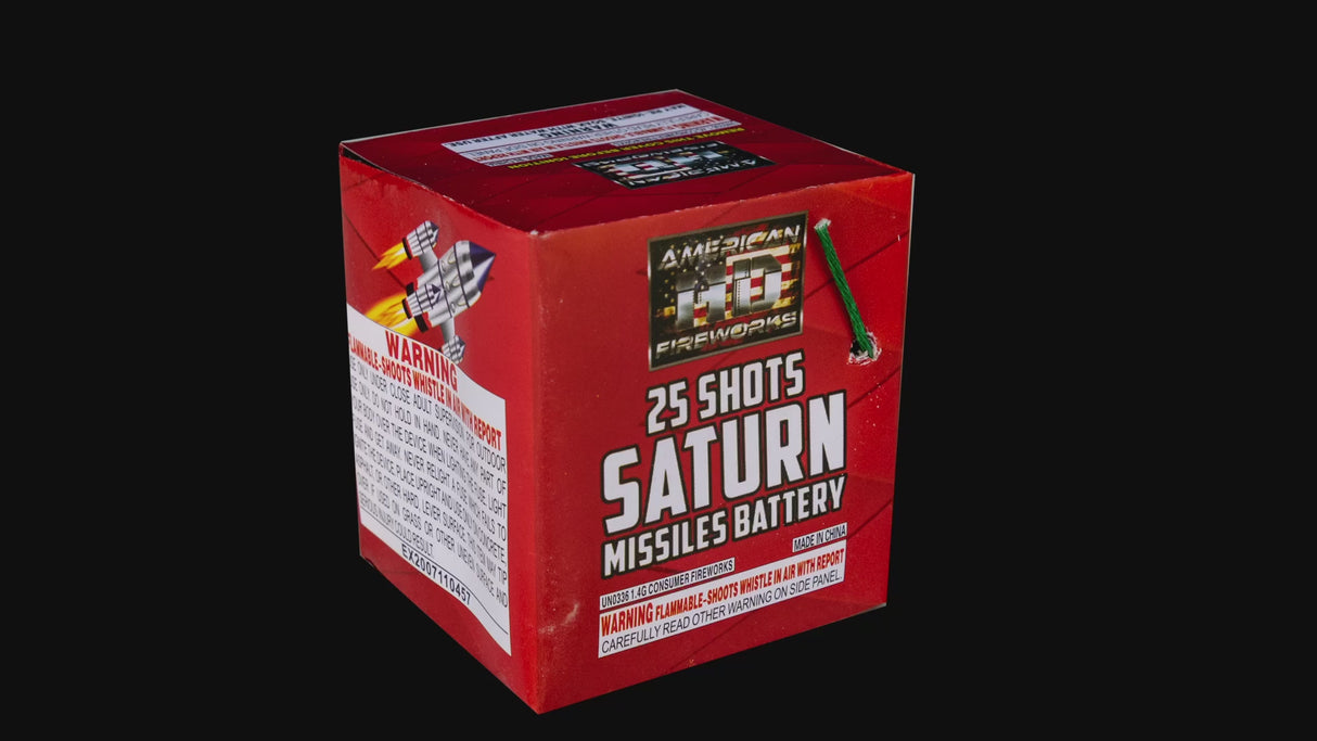 25 Shot Saturn Missile